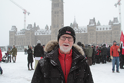 Ottawa Truck Protest : February 2022 : Personal Photo Projects : Photos : Richard Moore : Photographer